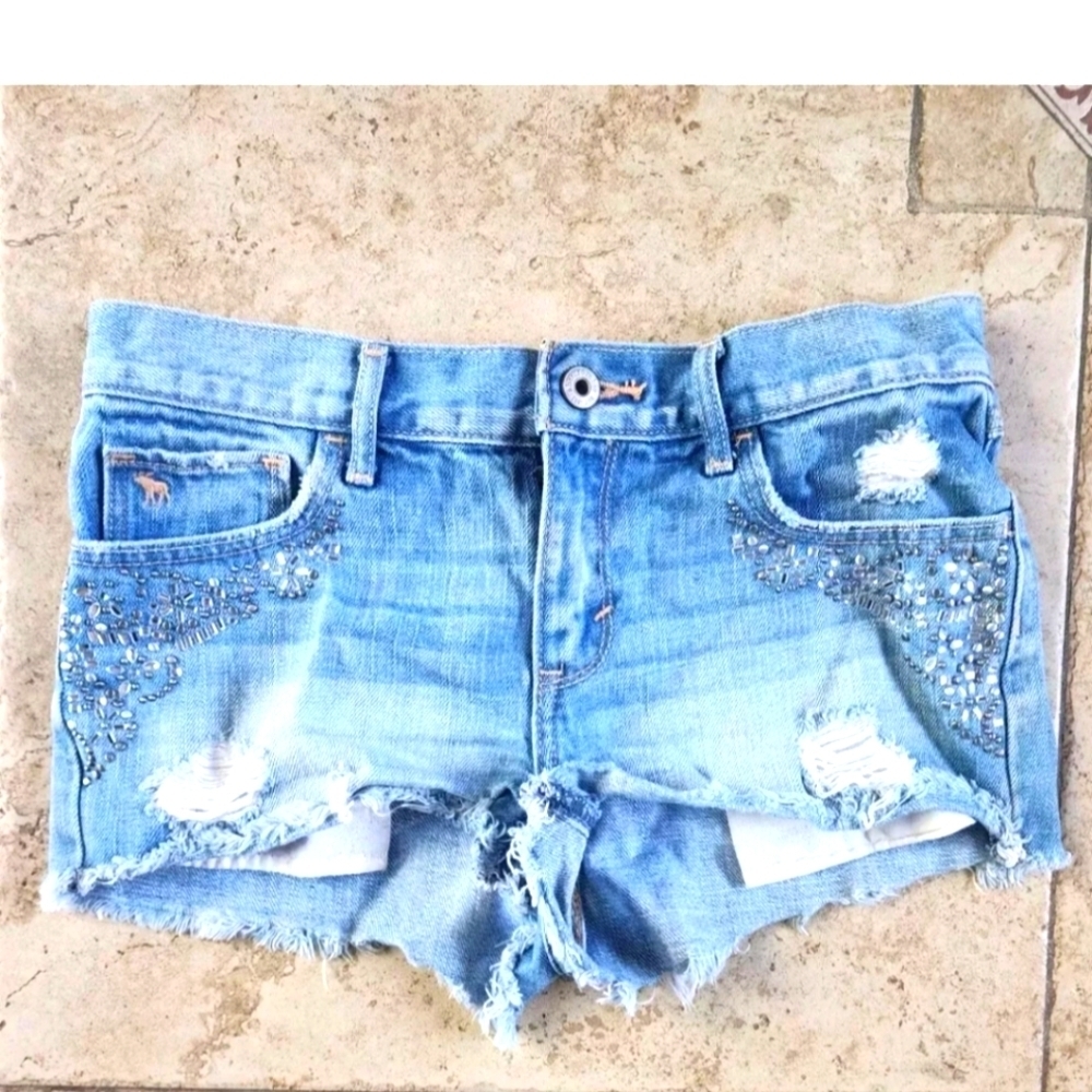 Abercrombie Kids Jean Shorts
